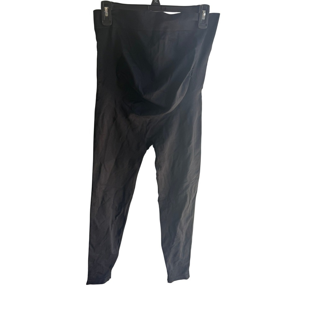 Blanqi $64 Women's XL Everyday Maternity‎ Belly Support Leggings in Black